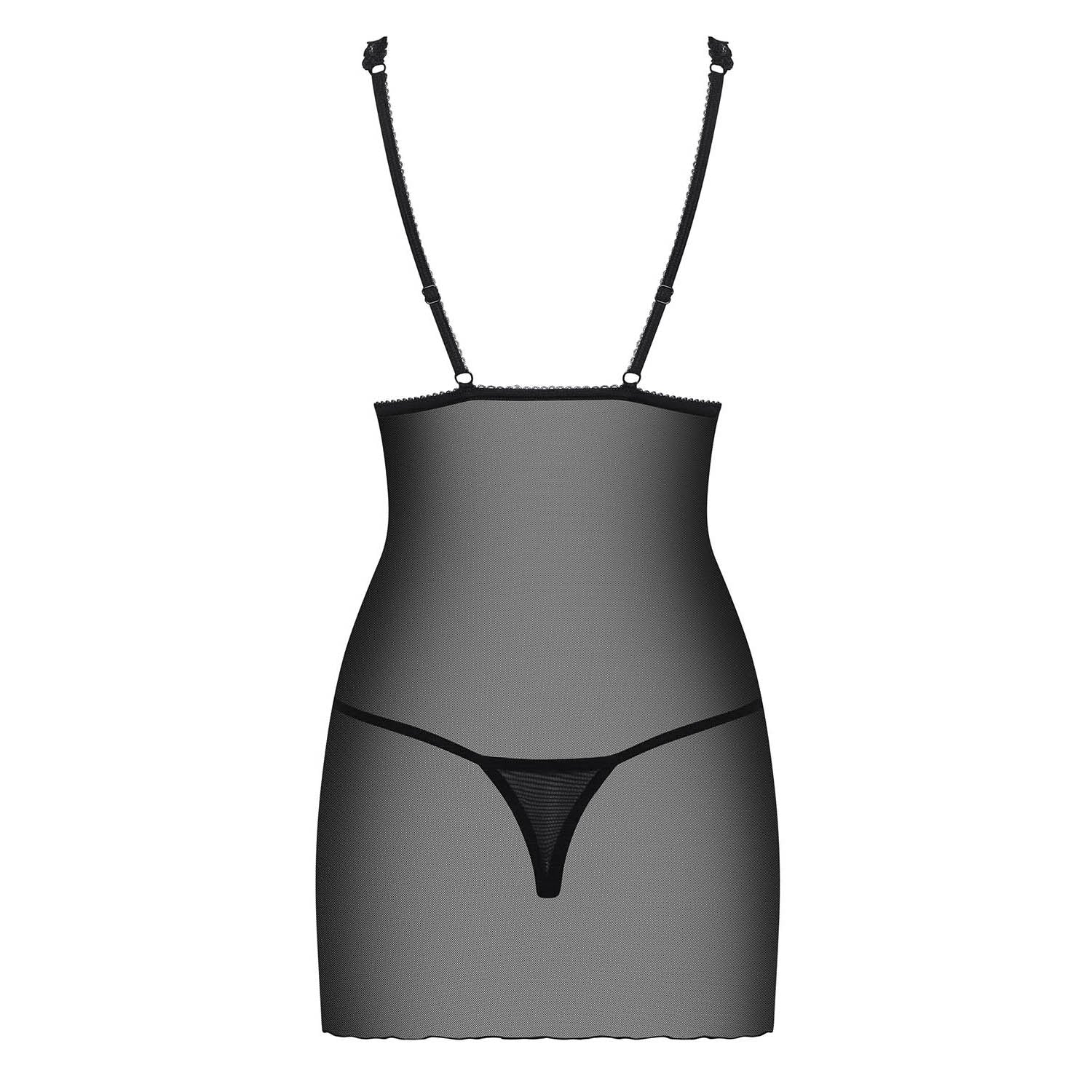 Lucita Teddy con Tanga Negro