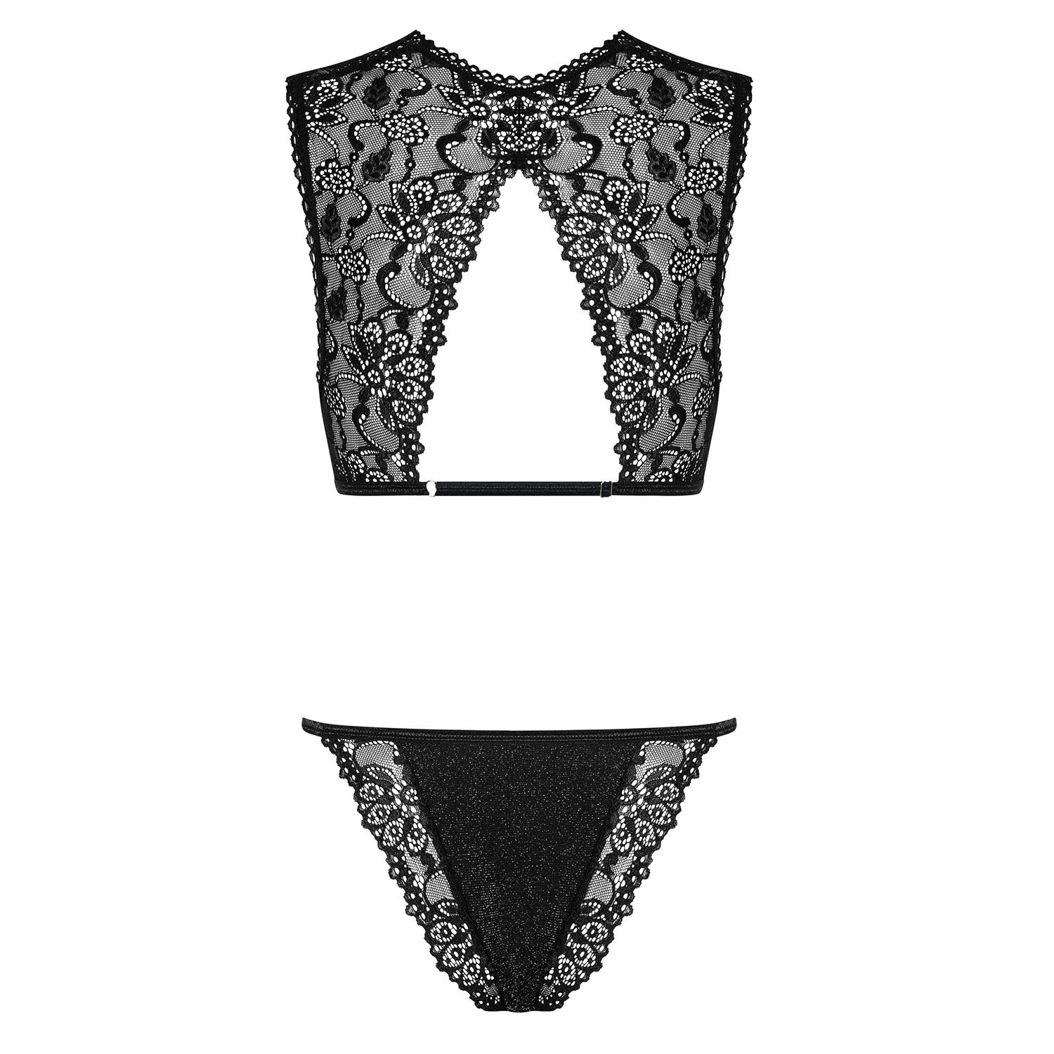 CONJUNTO ELISETTA OBSESSIVE NEGRO