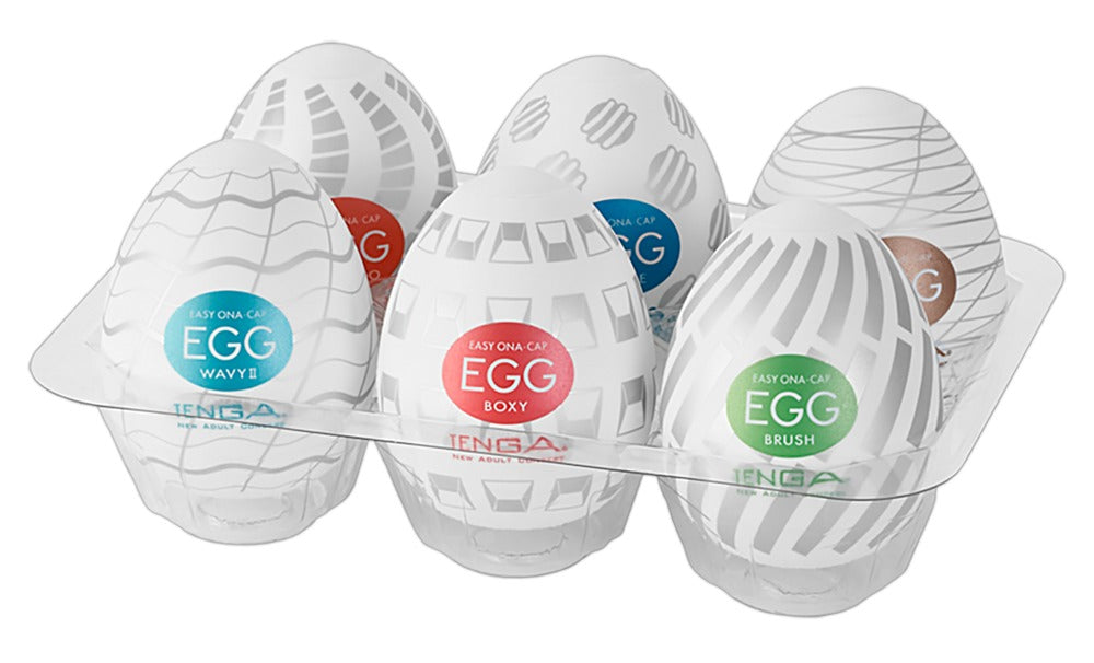 Tenga Egg Variety New Standard - Pack 6 Masturbadores Desechables