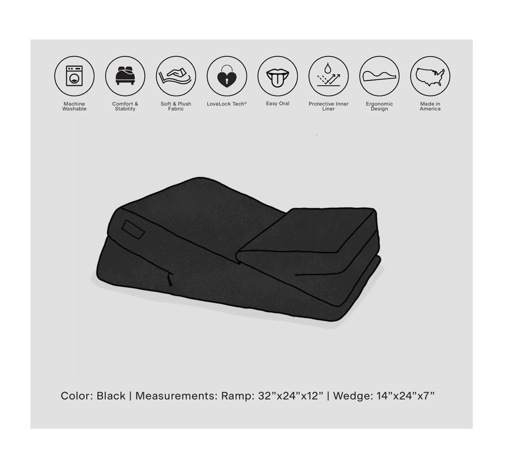 Liberator Wedge/Ramp Black - Cojín Anatómico para Posiciones