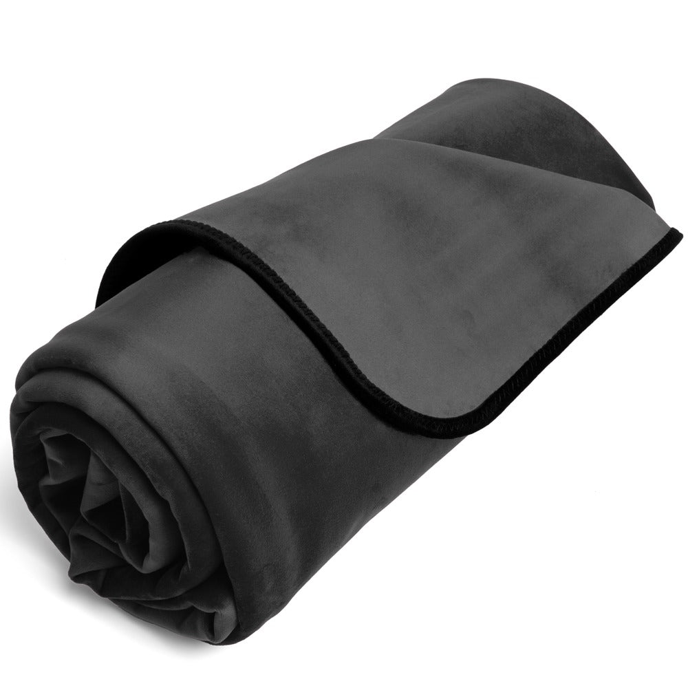 Fascinator Throw Black - Manta Protectora de Microfibra Liberator