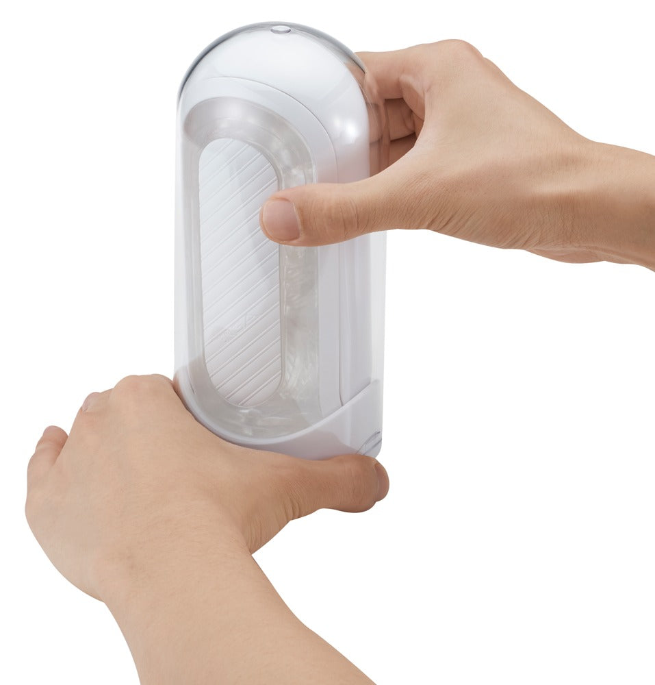 Tenga Zero Gravity White - Masturbador Flip de Alta Densidad