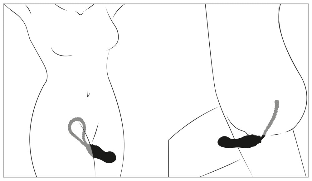 Black Velvets Perfect Fit Strap-On sin Arnés - Consolador Flexible