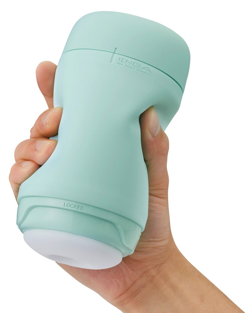 Tenga Puffy Mint Green - Masturbador de Silicona Suave