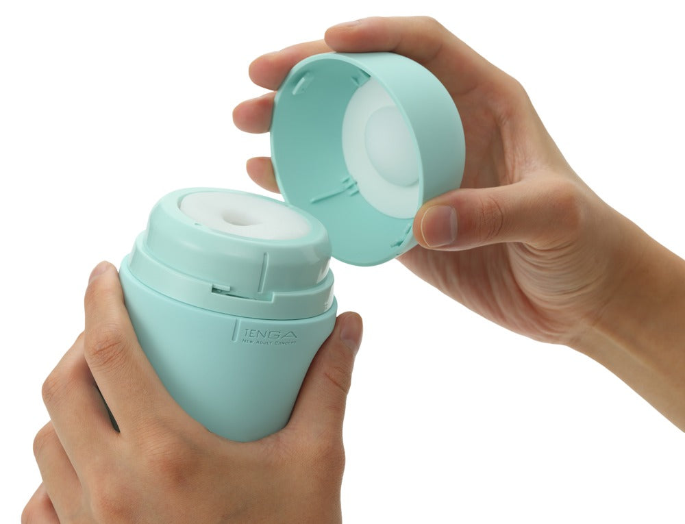 Tenga Puffy Mint Green - Masturbador de Silicona Suave