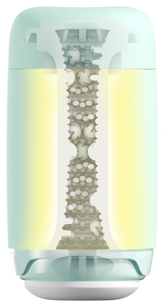 Tenga Puffy Mint Green - Masturbador de Silicona Suave