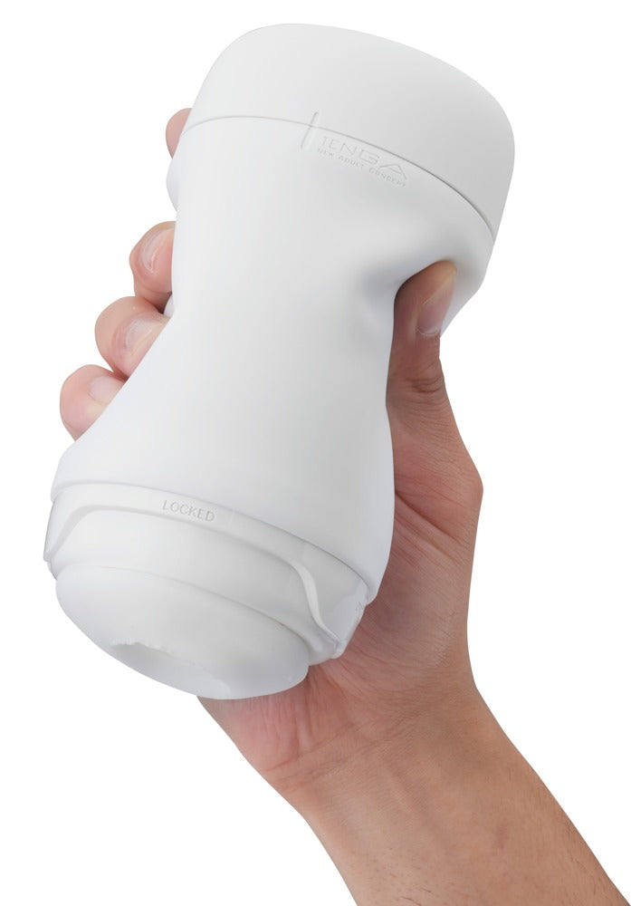 Tenga Puffy Sugar White - Masturbador de Silicona Suave