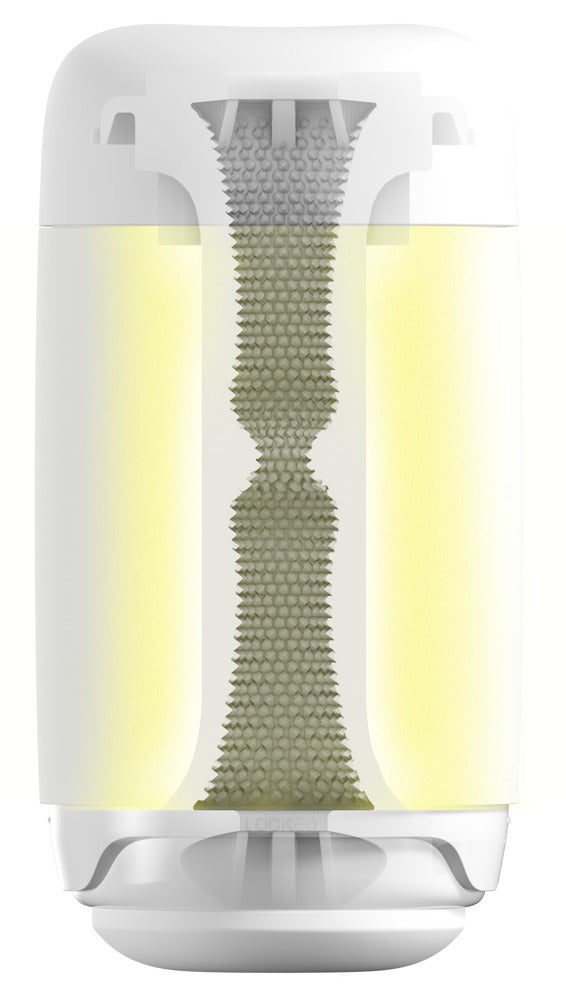 Tenga Puffy Sugar White - Masturbador de Silicona Suave