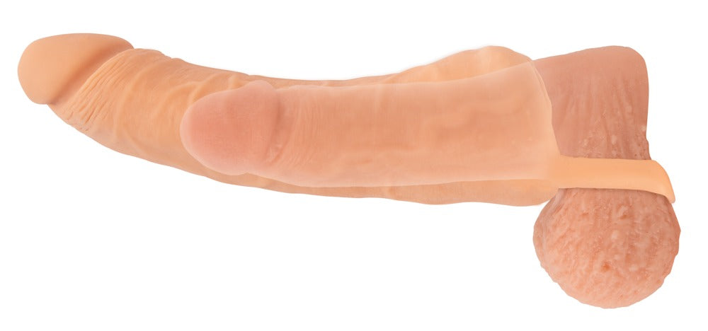 Nature Skin Extender Large - Masturbador 2 en 1