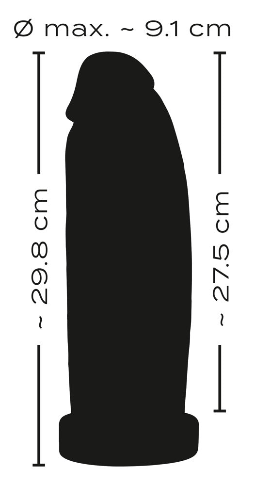 Realistixxx Giant Dildo 9,1cm - Consolador XXL Realista