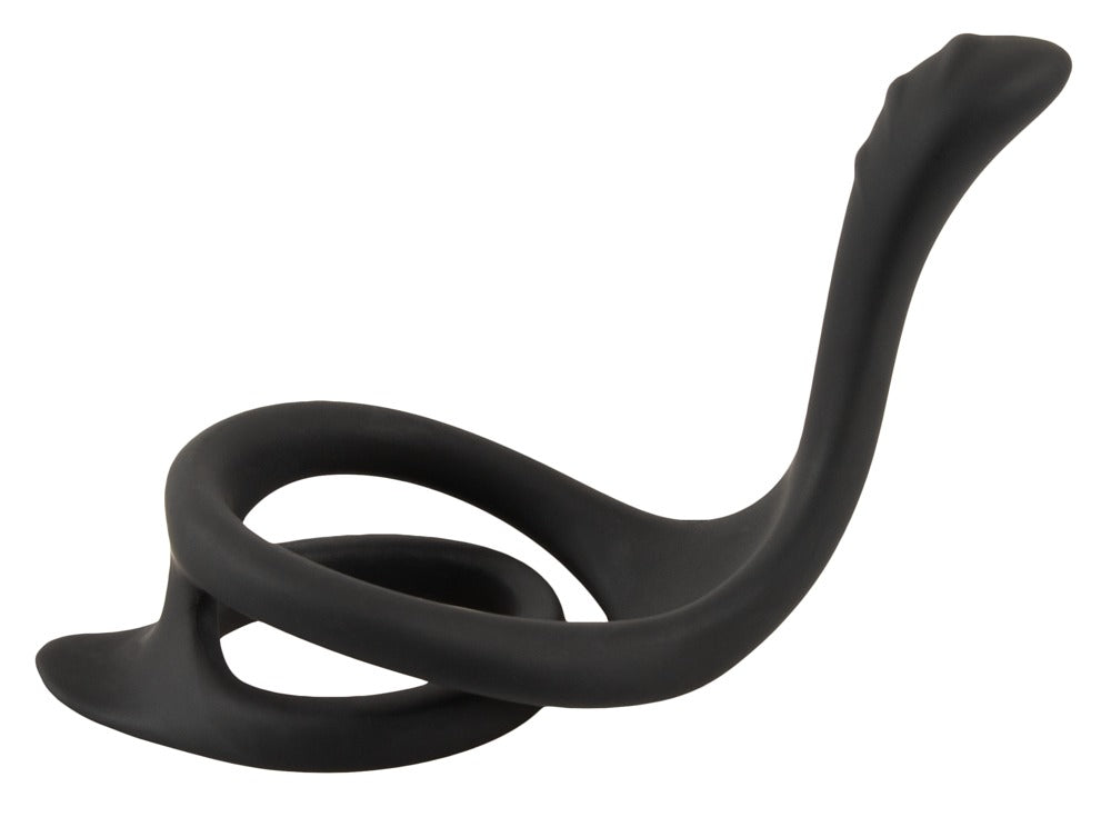 Erecto Cock & Ball Ring - Anillo Estimulador con Masajeador de Perineo