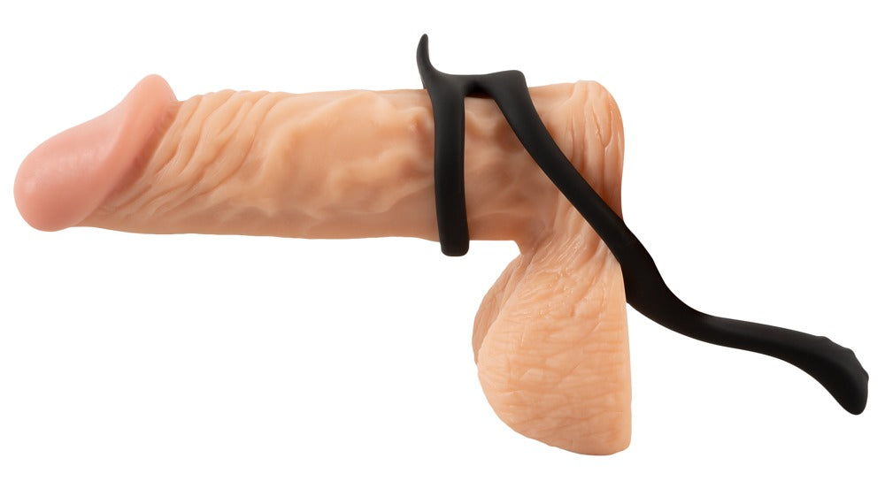 Erecto Cock & Ball Ring - Anillo Estimulador con Masajeador de Perineo