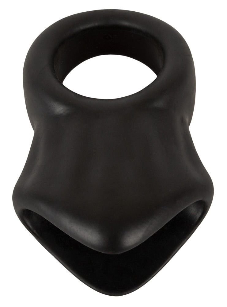 Erecto Cock Ring with Ball Stretcher - Anillo Peneano con Extensor de Testículos