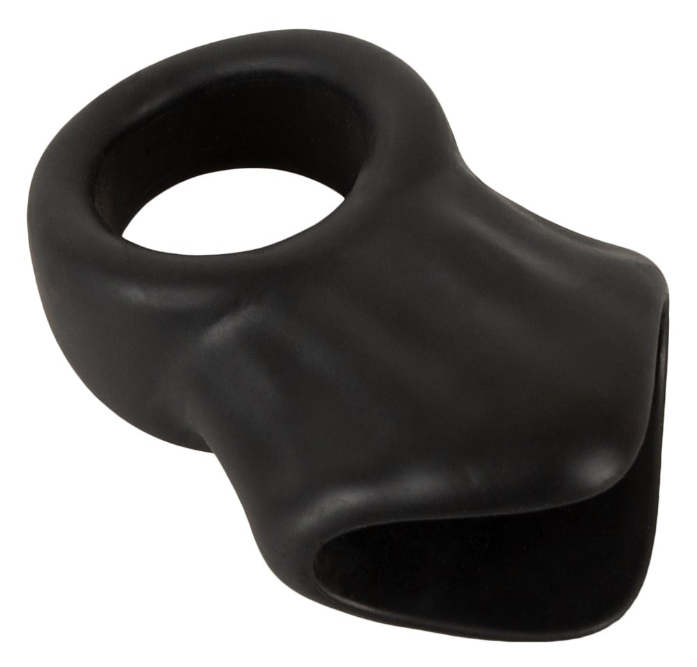 Erecto Cock Ring with Ball Stretcher - Anillo Peneano con Extensor de Testículos