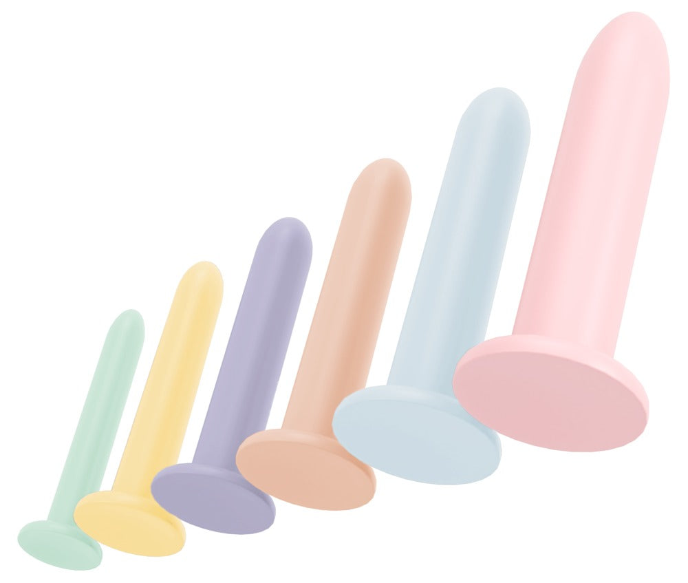 Set de Entrenamiento Six in A Row - 6 Consoladores de Silicona You2Toys