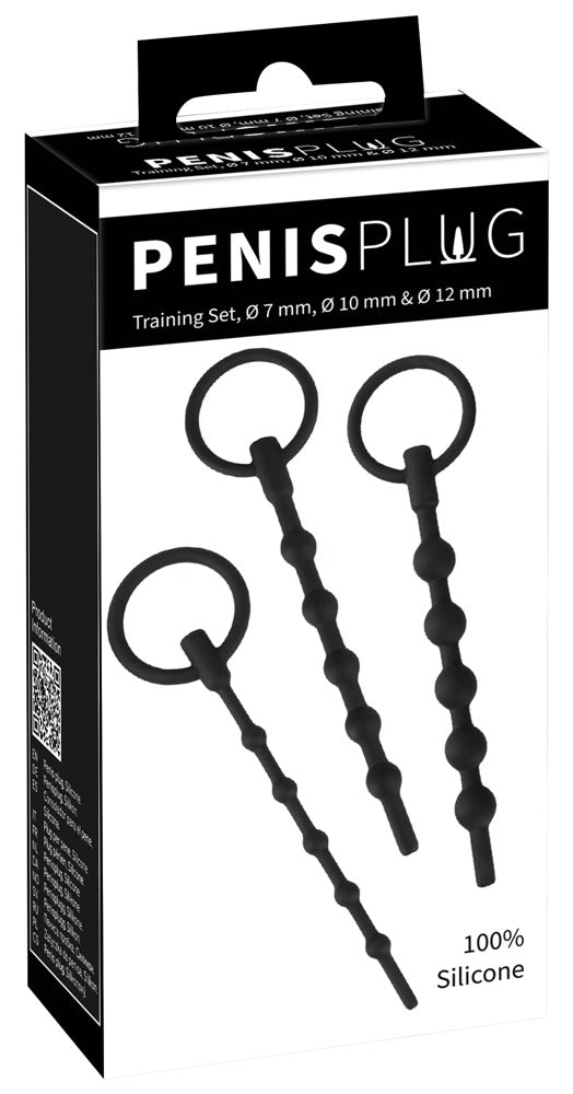PenisPlug Training Set x3 - Dilatadores de Silicona Suave