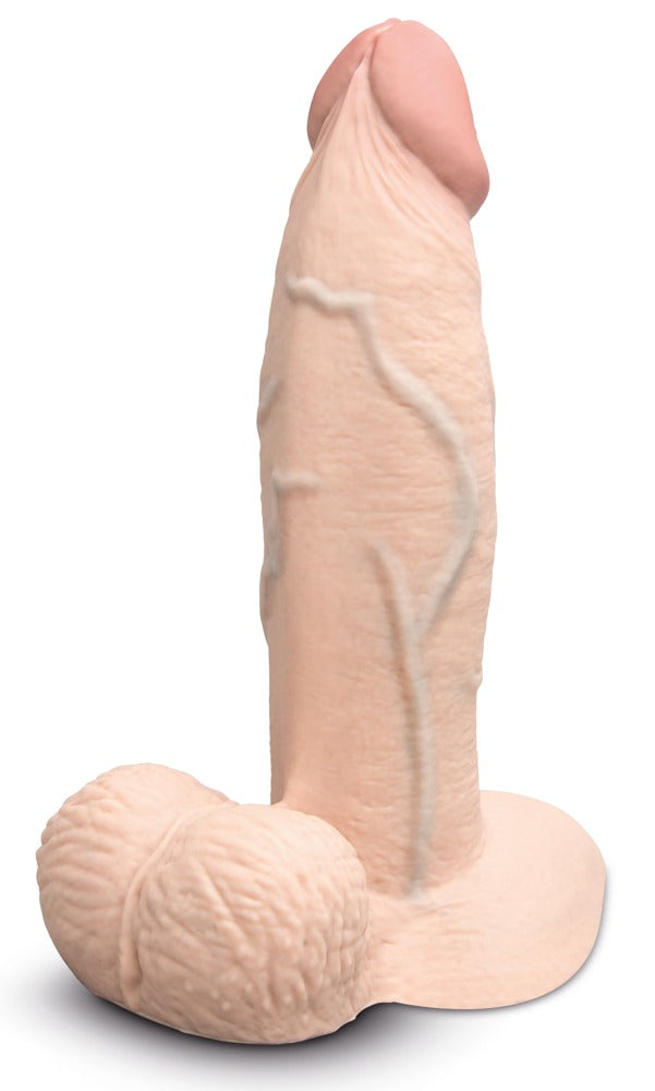 b-Vibe Slipskin 7" Girthy - Consolador Realista de Silicona