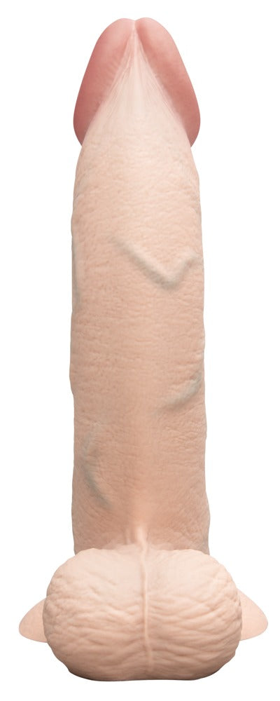 B-Vibe Slipskin 10" Curved - Dildo Realista Curvo con Base de Succión
