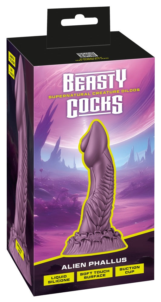 Beasty Cocks Alien Phallus - Consolador Especial con Base de Succión