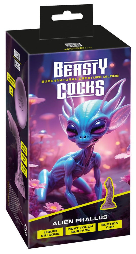 Beasty Cocks Alien Phallus - Consolador Especial con Base de Succión