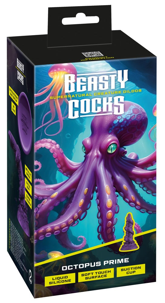 Beasty Cocks Octopus Prime - Dildo Especial con Ventosa