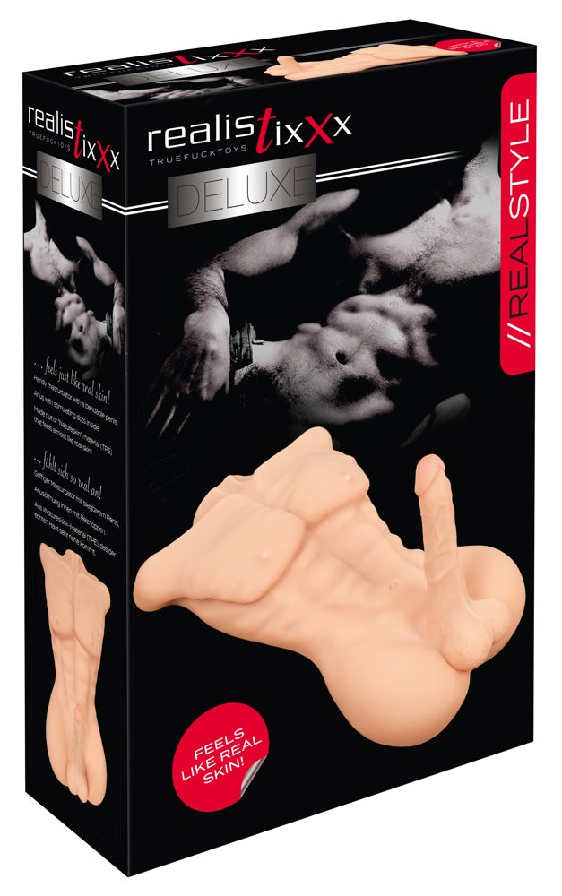 Realistixxx Deluxe Man - Masturbador Torso Realista