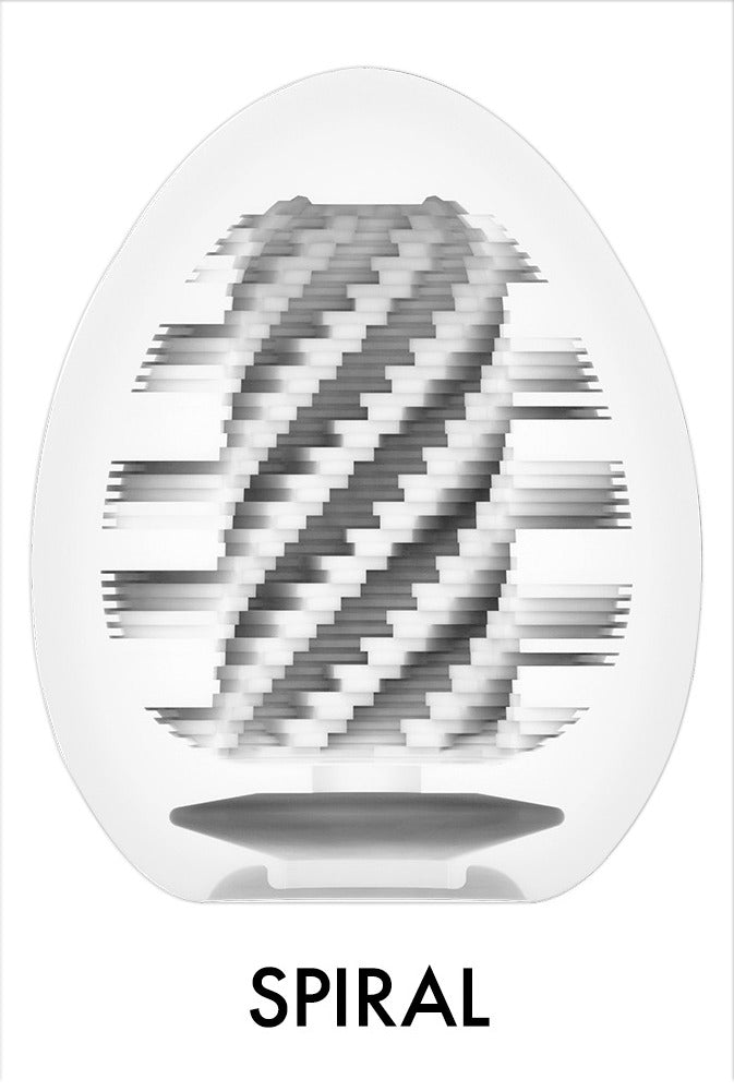 Tenga Egg Spiral Stronger - Pack 6 Masturbadores Desechables