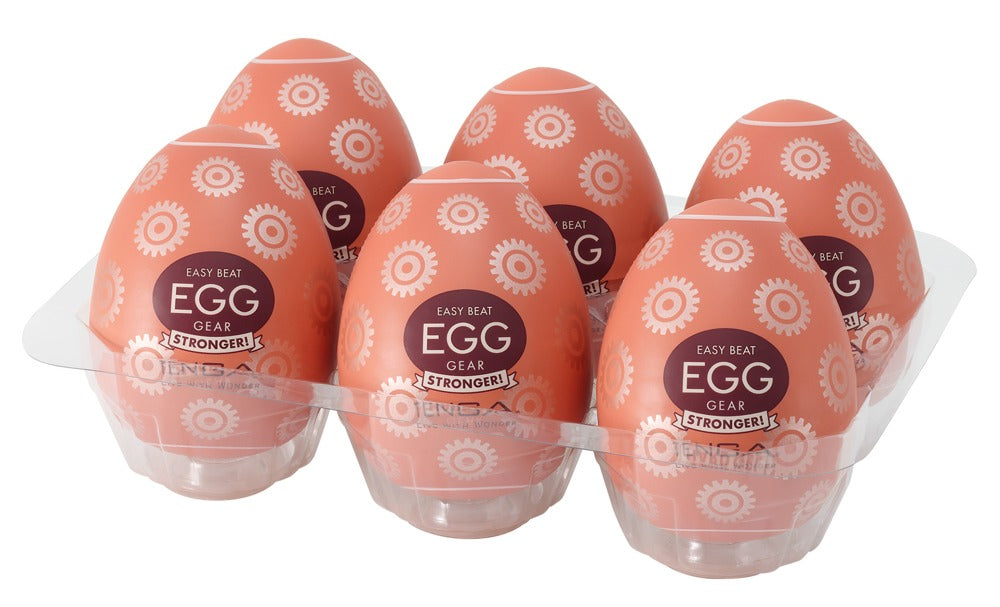Tenga Egg Gear HB - Pack 6 Masturbadores Desechables
