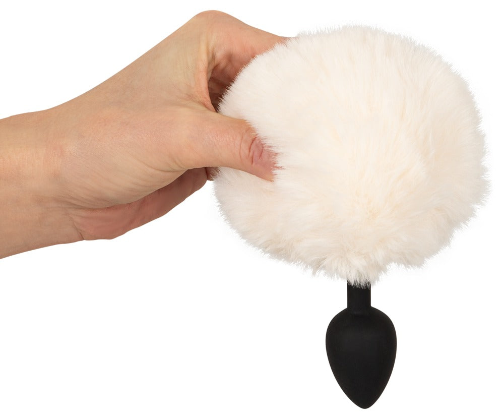 Fluffy Tail White S - Plug Anal con Cola Esponjosa You2Toys