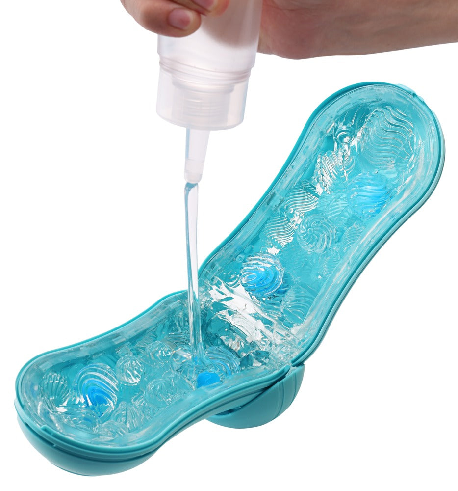 Tenga Flip Orb Ocean Blue - Masturbador Manual de Diseño Ergonómico