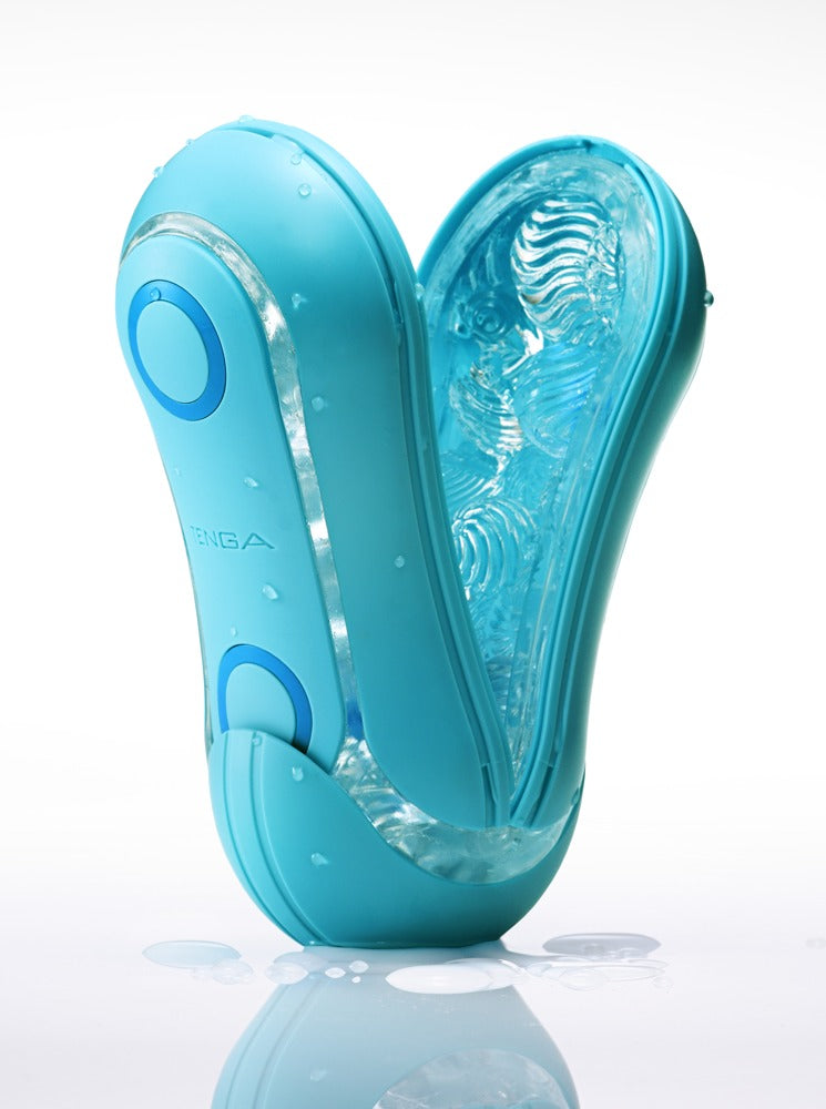 Tenga Flip Orb Ocean Blue - Masturbador Manual de Diseño Ergonómico