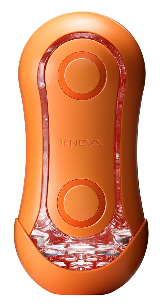 Tenga Flip Orb Sunset Orange - Masturbador Manual de Diseño Ergonómico
