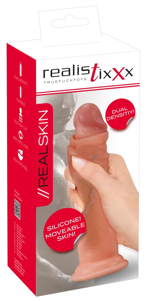 Realistixxx Dildo Moveable Ski - Consolador Realista de Silicona