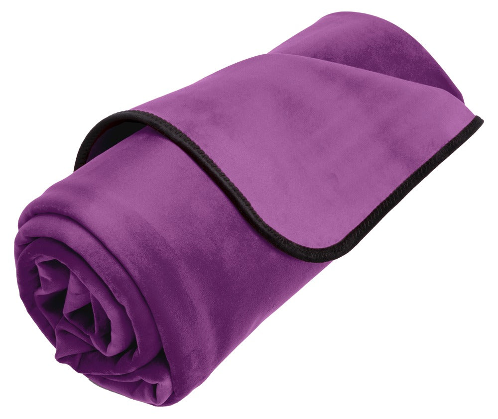 Fascinator Throw Mini Purple - Manta Protectora de Microfibra Liberator