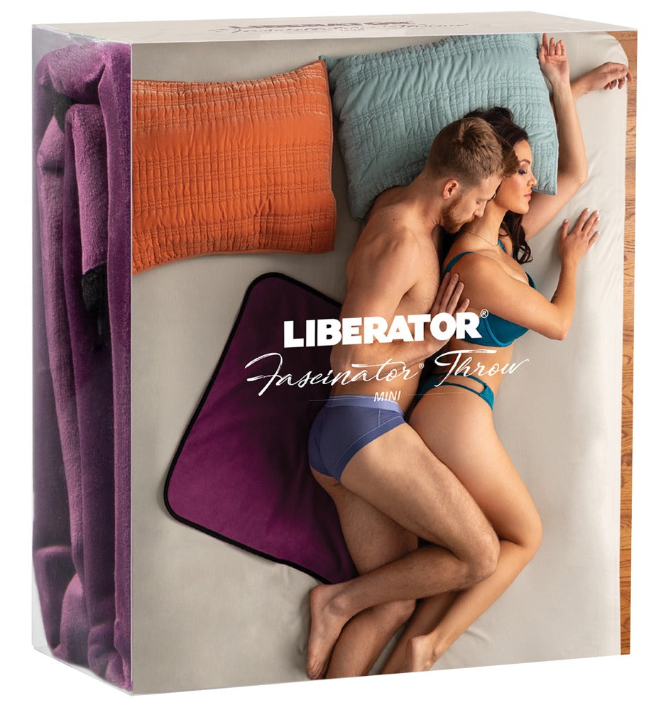 Fascinator Throw Mini Purple - Manta Protectora de Microfibra Liberator
