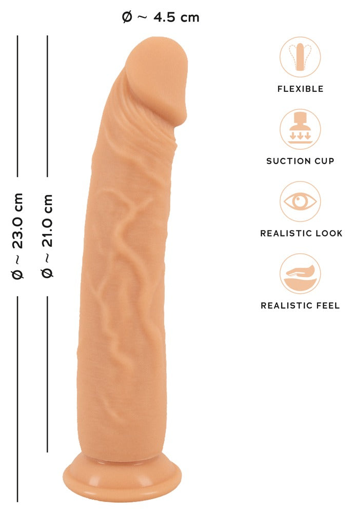 European Lover Silicone - Consolador Realista de Silicona