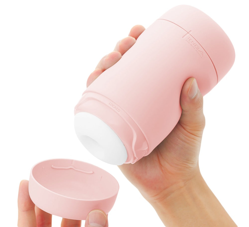 Tenga Puffy Strawberry Pink - Masturbador de Silicona Suave