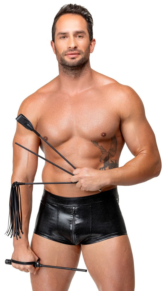 Bad Kitty Crop Set - Juego de 4 Piezas con Flogger y Accesorios Intercambiables