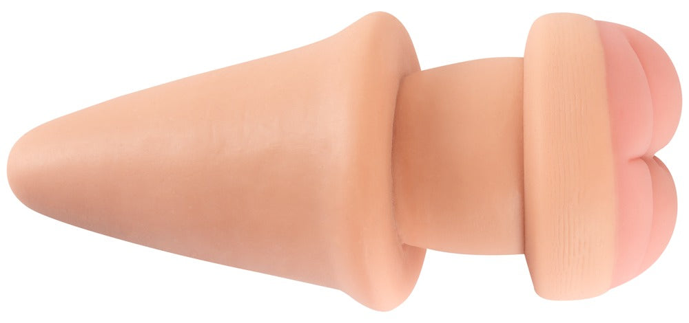 Nature Skin Butt Plug & Extension - Plug Anal 2 en 1