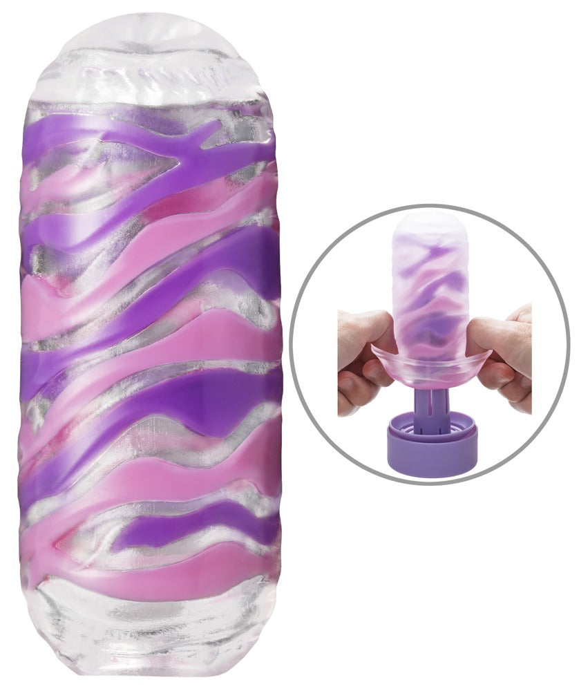 Tenga Arte Drape - Masturbador Reutilizable con Diseño Acanalado