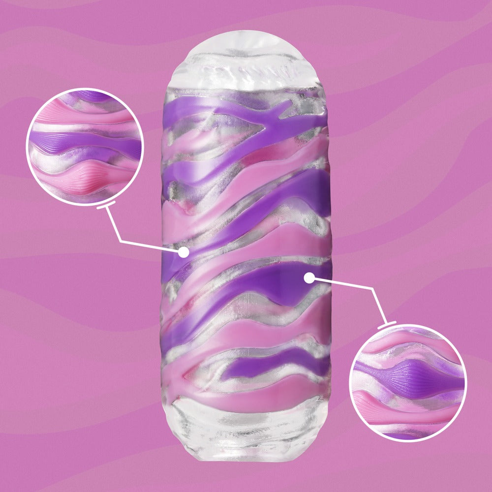 Tenga Arte Drape - Masturbador Reutilizable con Diseño Acanalado