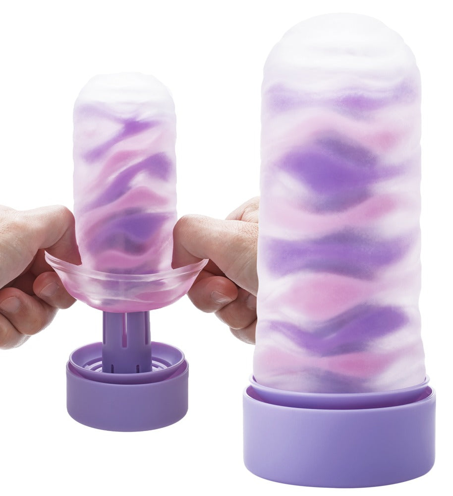 Tenga Arte Drape - Masturbador Reutilizable con Diseño Acanalado