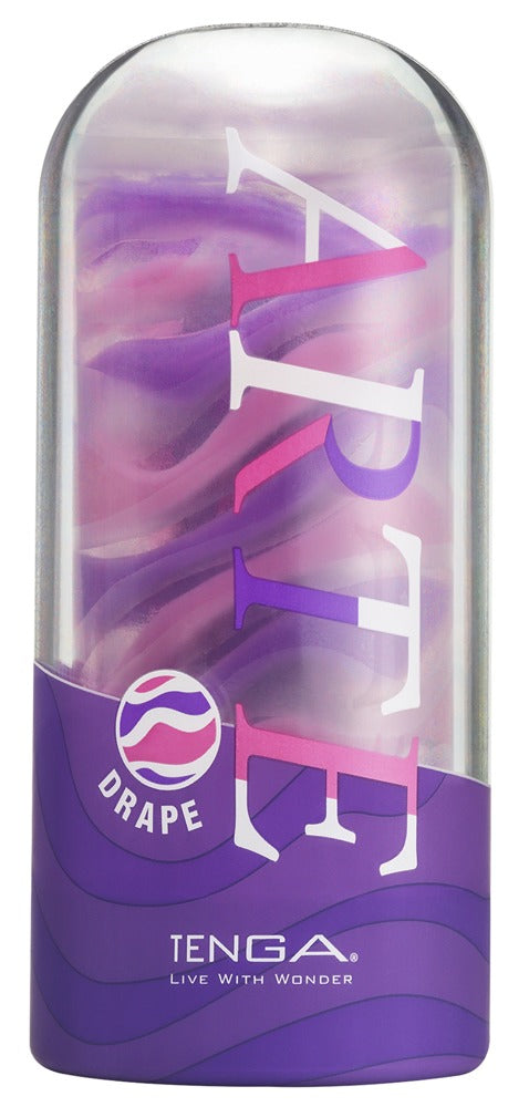 Tenga Arte Drape - Masturbador Reutilizable con Diseño Acanalado