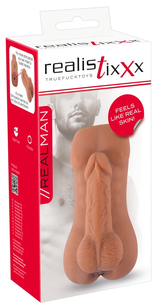 Realistixxx Man Masturbador Anal - Sensación Realista