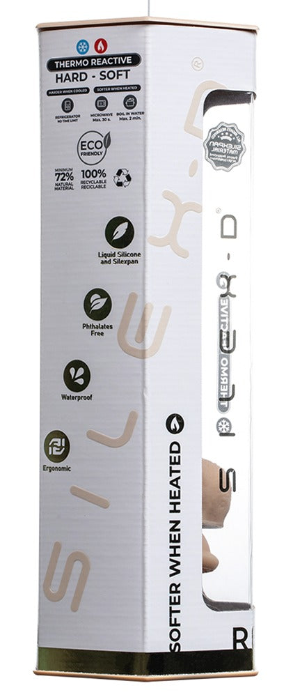 SilexD Real Skin Model 1 Flesh - Consolador Realista 7" con Base de Succión
