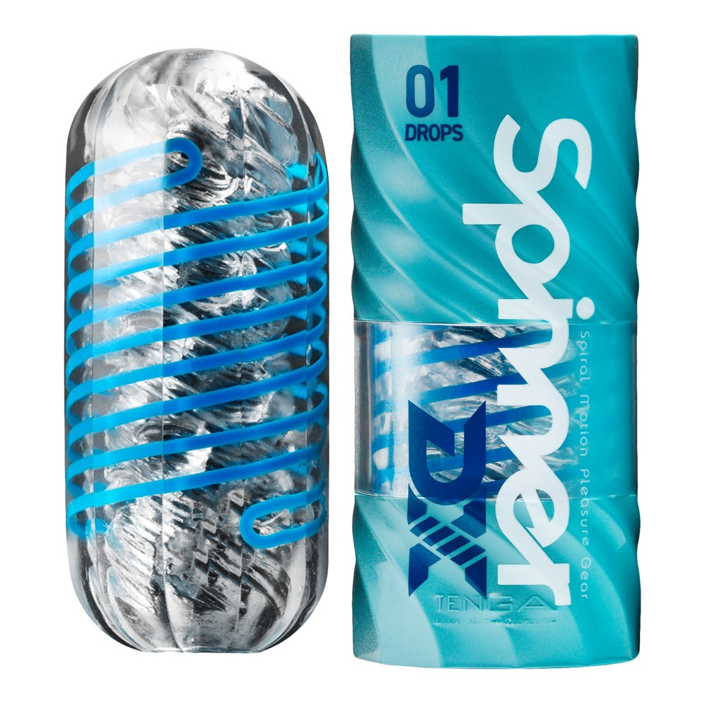 Tenga Spinner Deluxe 01 Drops - Masturbador con Espiral Interna