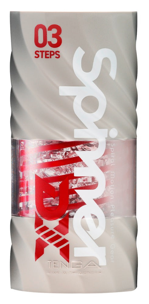 Tenga Spinner Deluxe 03 Steps - Masturbador Reutilizable con Espiral Interna