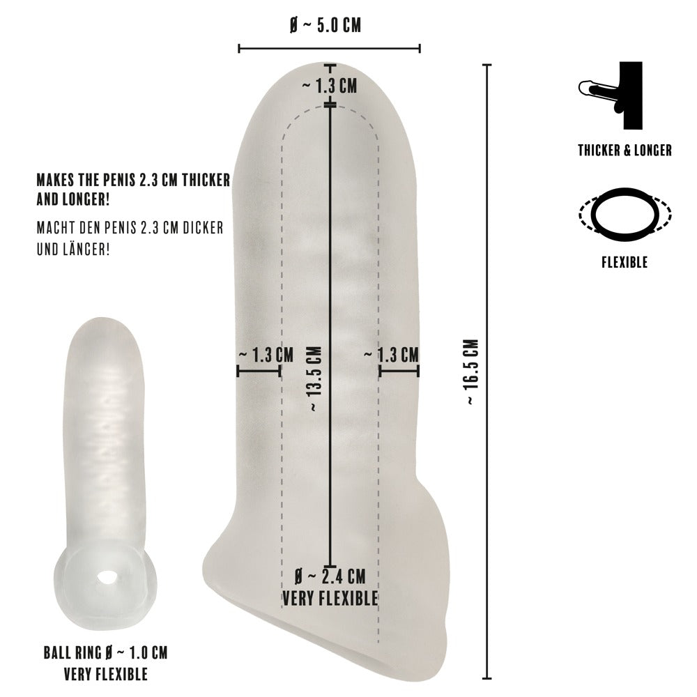 Rebel Sleeve M - Funda Engrosadora con Anillo Esférico
