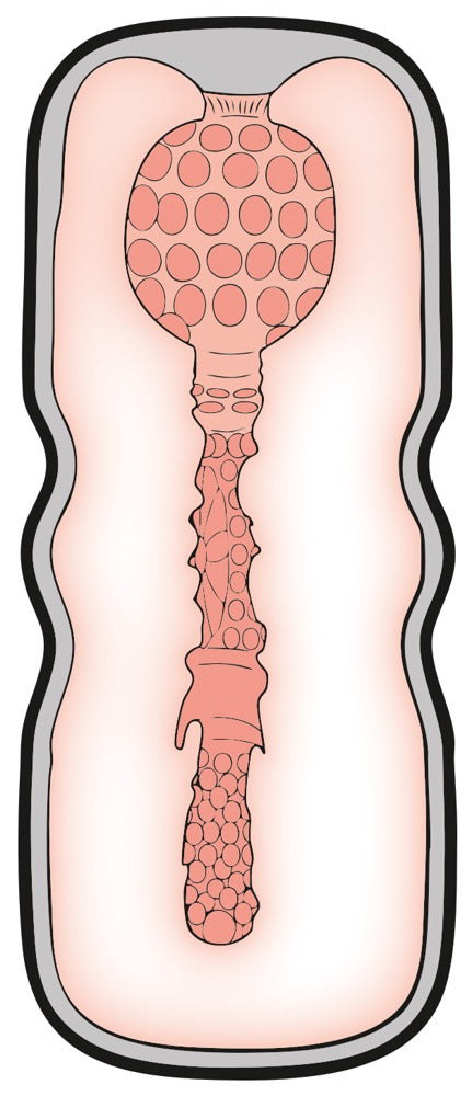 Stroker Anal Style - Masturbador Discreto con Textura Realista