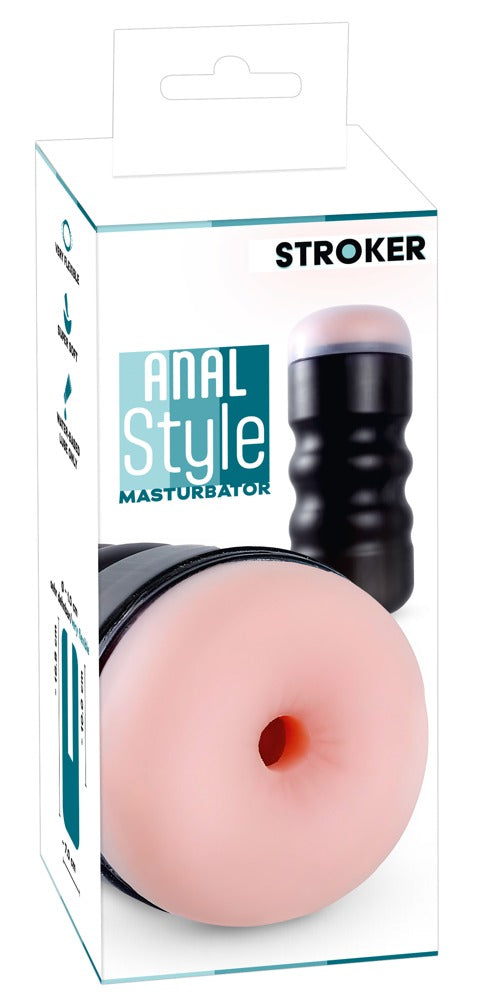 Stroker Anal Style - Masturbador Discreto con Textura Realista